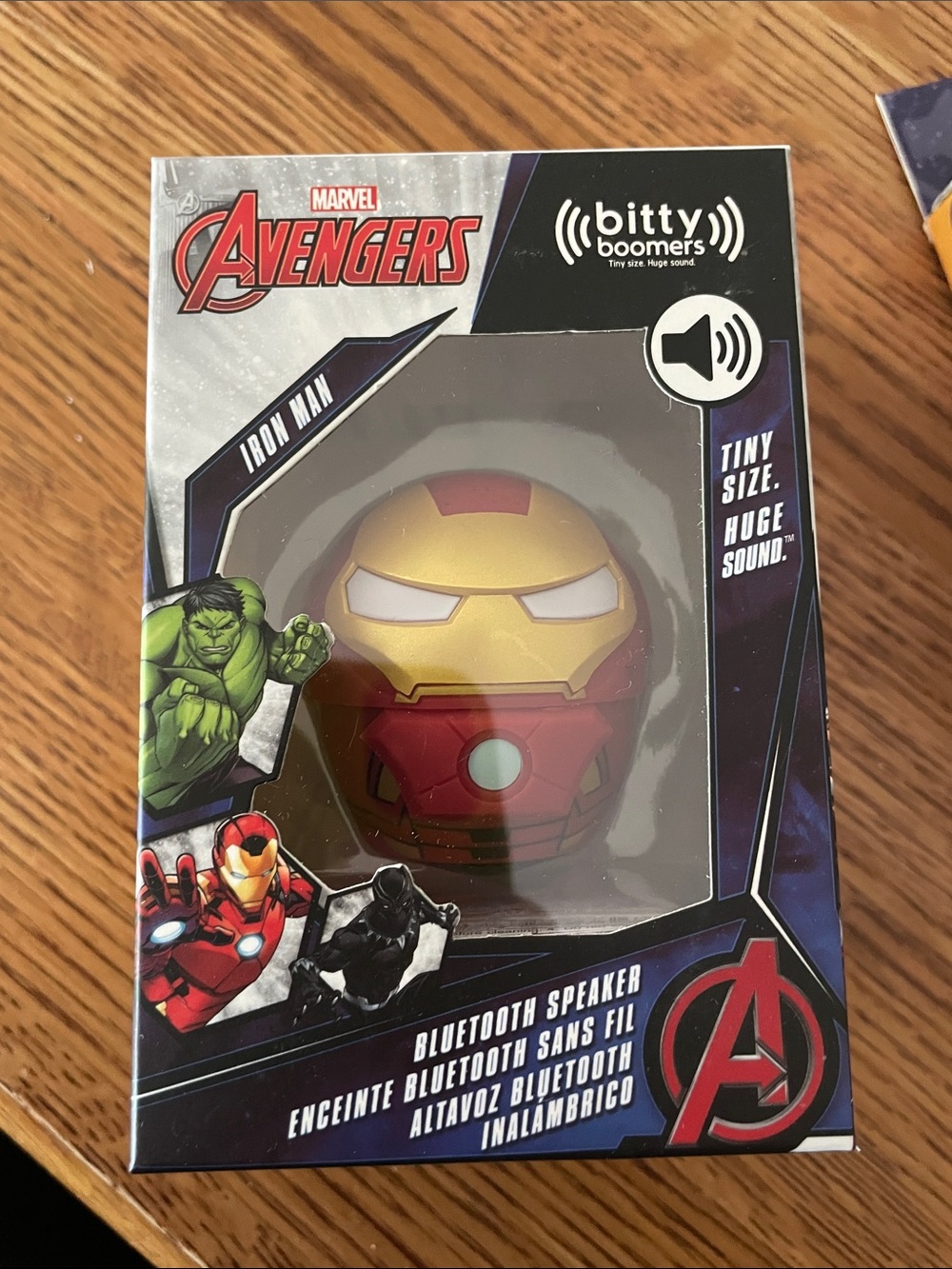Marvel Iron Man Bluetooth Speaker - Red, Gold